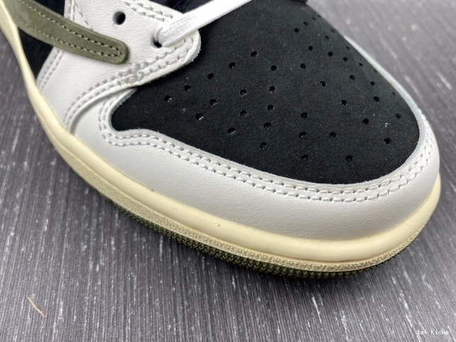 OG 1 Air DZ4137-106 WMNS Olive Jordan x Scott Low Travis 0520